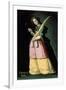 Saint Apolonia, 1636, Spanish School-Francisco de Zurbaran-Framed Giclee Print