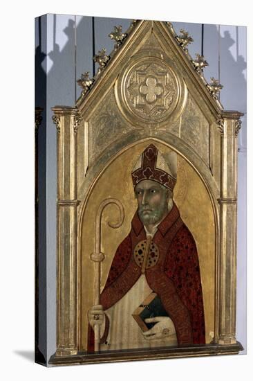 Saint Augustine, 1320S-Simone Martini-Stretched Canvas