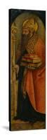 Saint Augustine, 1480S-Carlo Crivelli-Stretched Canvas