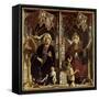 Saint Augustine and Saint Gregory-Michael Pacher-Framed Stretched Canvas
