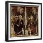 Saint Augustine and Saint Gregory-Michael Pacher-Framed Giclee Print