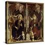 Saint Augustine and Saint Gregory-Michael Pacher-Stretched Canvas