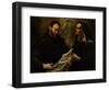 Saint Augustine and Saint Monica-Giovacchino Assereto-Framed Giclee Print