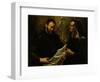 Saint Augustine and Saint Monica-Giovacchino Assereto-Framed Giclee Print