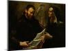 Saint Augustine and Saint Monica-Giovacchino Assereto-Mounted Giclee Print