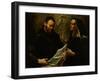 Saint Augustine and Saint Monica-Giovacchino Assereto-Framed Giclee Print