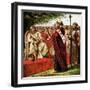 Saint Augustine and the Saxons-null-Framed Giclee Print