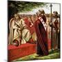 Saint Augustine and the Saxons-null-Mounted Giclee Print