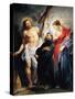 Saint Augustine Between Christ and the Virgin-Peter Paul Rubens-Stretched Canvas