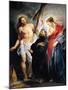 Saint Augustine Between Christ and the Virgin-Peter Paul Rubens-Mounted Giclee Print