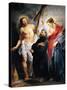 Saint Augustine Between Christ and the Virgin-Peter Paul Rubens-Stretched Canvas