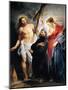 Saint Augustine Between Christ and the Virgin-Peter Paul Rubens-Mounted Giclee Print