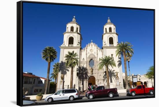 Saint Augustine Cathedral, Tucson, Arizona, USA-Jamie & Judy Wild-Framed Stretched Canvas