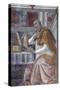 Saint Augustine in His Study-Sandro Botticelli-Stretched Canvas