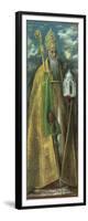 Saint Augustine of Hippo (354-430) 1590-El Greco-Framed Giclee Print