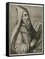 Saint Augustine of Hippo Early Christian Church Father and Philosopher-Andre Thevet-Framed Stretched Canvas