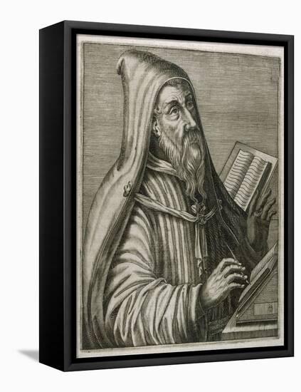 Saint Augustine of Hippo Early Christian Church Father and Philosopher-Andre Thevet-Framed Stretched Canvas