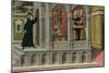 Saint Augustine's Vision of Saints Jerome and John the Baptist, 1476-Matteo di Giovanni di Bartolo-Mounted Giclee Print