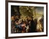 Saint Augustine Washing Christ's Feet-Legnanino-Framed Giclee Print