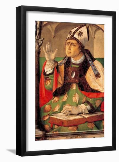 Saint Augustine-Joos van Gent-Framed Giclee Print