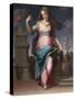 Saint Barbara-Giorgio Vasari-Stretched Canvas