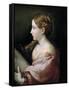 Saint Barbara-Parmigianino-Framed Stretched Canvas