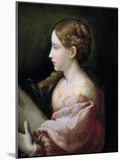 Saint Barbara-Parmigianino-Mounted Giclee Print