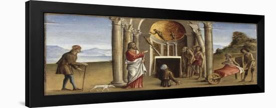 Saint Barthélémy faisant tomber l'idole Astaroth-Niccolò Rondinelli-Framed Giclee Print