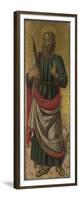 Saint Bartholomew (From Altarpiece: the Virgin and Child with Saint), Ca 1475-Bartolomeo Caporali-Framed Giclee Print