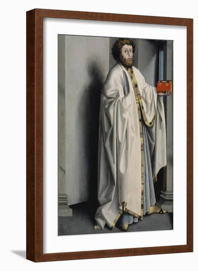 Saint Bartholomew from the Heilspiegel Altarpiece, c.1435-Konrad Witz-Framed Giclee Print