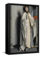 Saint Bartholomew from the Heilspiegel Altarpiece, c.1435-Konrad Witz-Framed Stretched Canvas