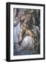 Saint Bartholomew with His Flayed Skin-Michelangelo Buonarroti-Framed Giclee Print