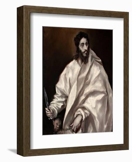 Saint Bartholomew-El Greco-Framed Giclee Print