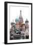 Saint Basil’S Cathedral on the Red Square, Moscow, Russia-Nadia Isakova-Framed Photographic Print