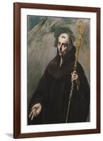 Saint Benedict of Nursia, 1577-1579-El Greco-Framed Giclee Print