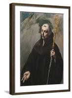 Saint Benedict of Nursia, 1577-1579-El Greco-Framed Giclee Print