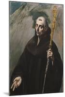 Saint Benedict of Nursia, 1577-1579-El Greco-Mounted Giclee Print