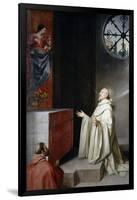 Saint Bernard and the Virgin-Alonzo Cano-Framed Giclee Print