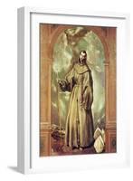 Saint Bernard of Clairvaux, 1603-El Greco-Framed Giclee Print