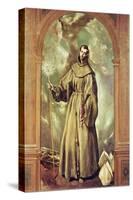 Saint Bernard of Clairvaux, 1603-El Greco-Stretched Canvas