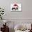 Saint Bernard Puppy, Vogue, Asleep Wearing a Father Christmas Hat-Mark Taylor-Stretched Canvas displayed on a wall