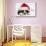 Saint Bernard Puppy, Vogue, Asleep Wearing a Father Christmas Hat-Mark Taylor-Stretched Canvas displayed on a wall