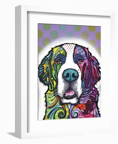 Saint Bernard-Dean Russo-Framed Giclee Print