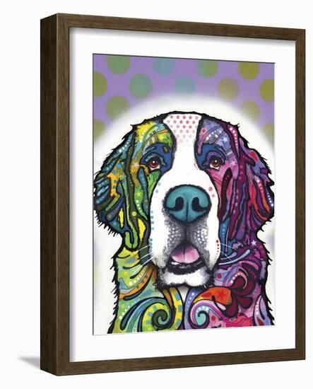 Saint Bernard-Dean Russo-Framed Giclee Print