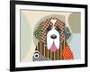 Saint Bernard-Lanre Adefioye-Framed Giclee Print