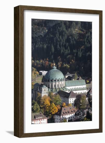 Saint Blaise Abbey, Saint Blaise, Black Forest, Baden-Wurttemberg, Germany-Markus Lange-Framed Photographic Print