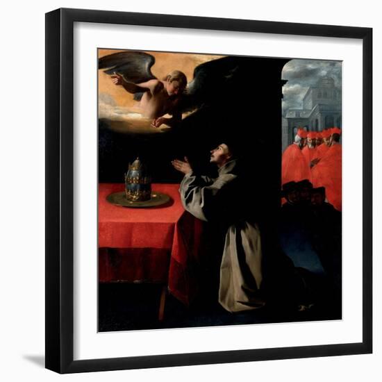 Saint Bonaventure, Ca. 1628-1629-Francisco de Zurbarán-Framed Giclee Print