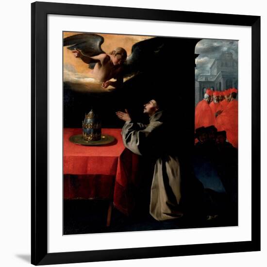 Saint Bonaventure, Ca. 1628-1629-Francisco de Zurbarán-Framed Giclee Print