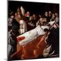 Saint Bonaventure's Body Lying in State, 1629 (Oil on Canvas)-Francisco de Zurbaran-Mounted Giclee Print