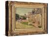 Saint-Briac, Cour a La Ville Hue, 1885-Paul Signac-Stretched Canvas